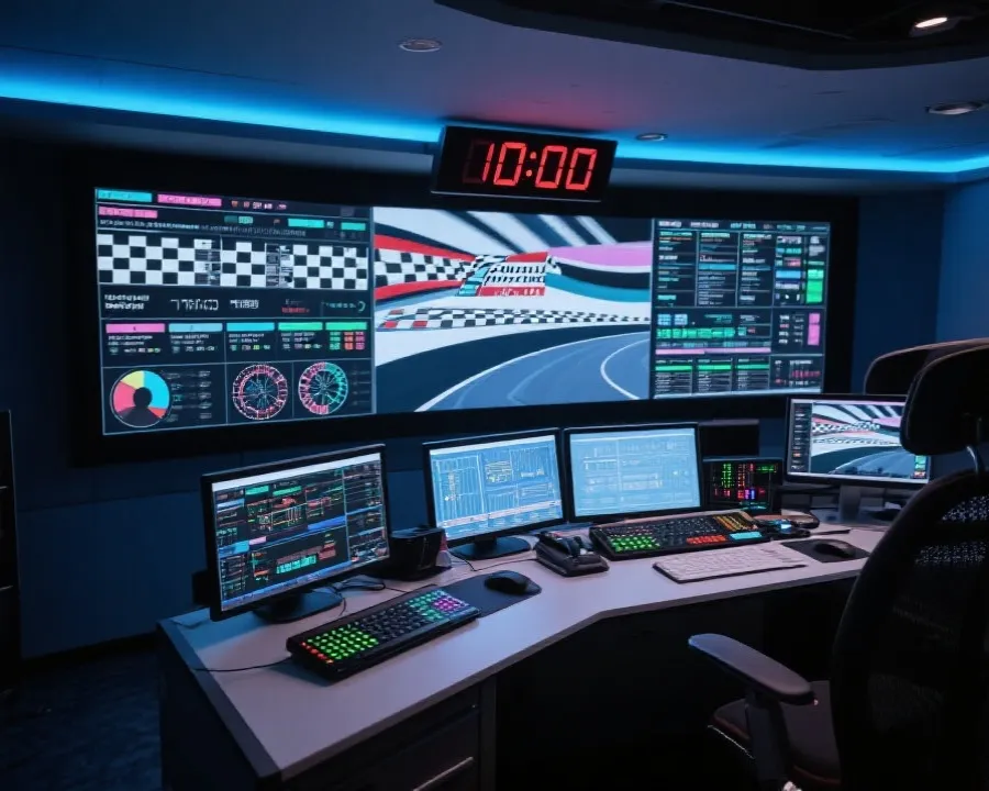 极速赛车开奖直播界面展示